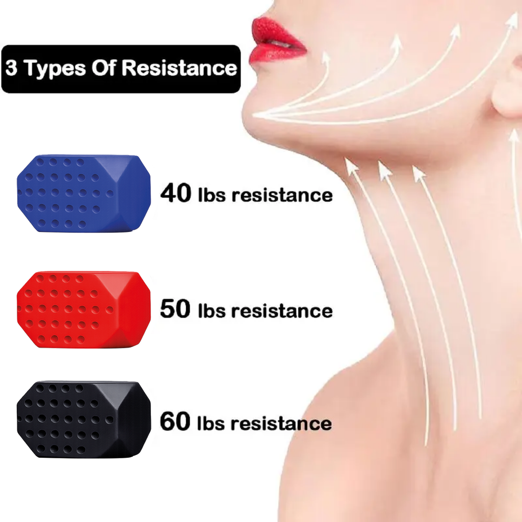 Jawnova Jaw Exerciser Set – 3-Level Progressive Training Kit